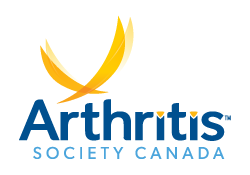 Organization logo that says Arthritis Society Canada